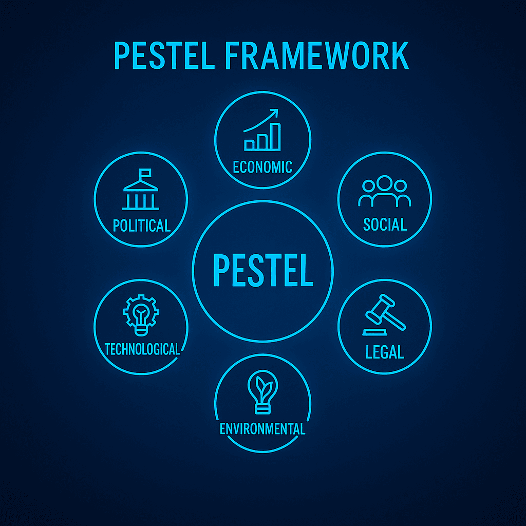 pestel framework macro environmental analysis consulting model