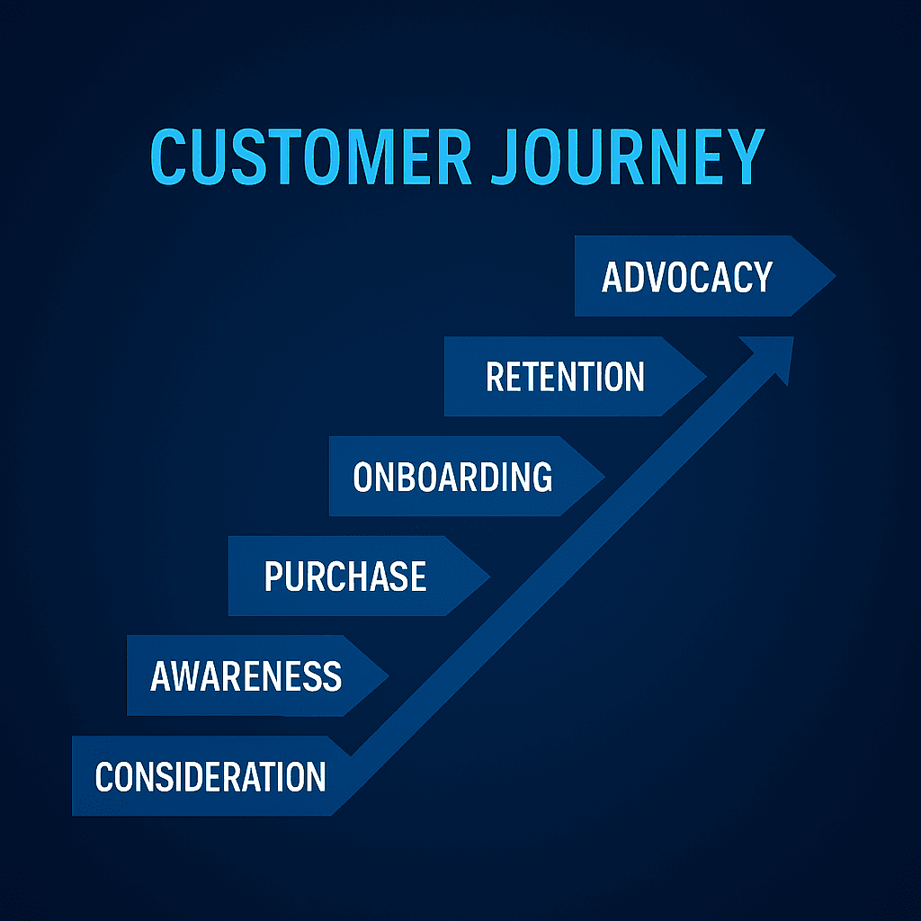customer journey mapping consulting service design visualization