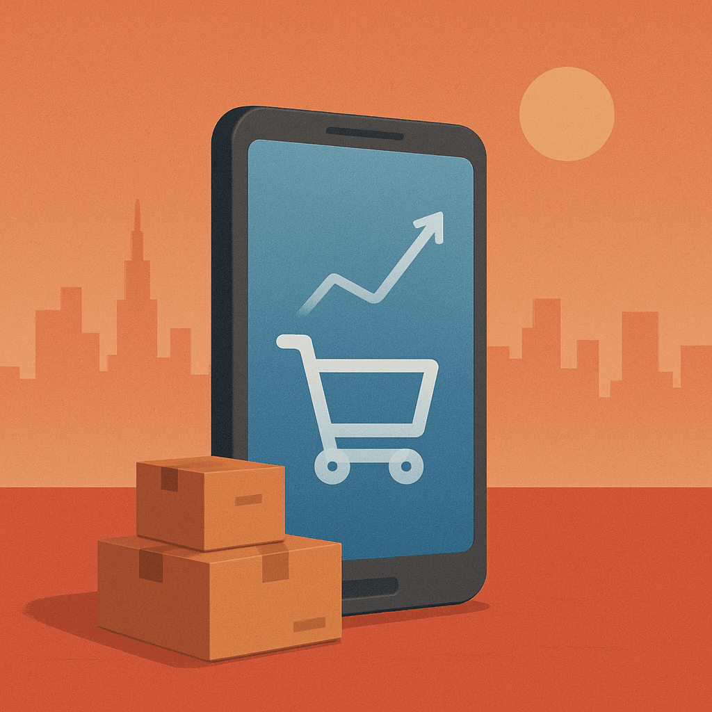 Smartphone market sizing guesstimate graphic