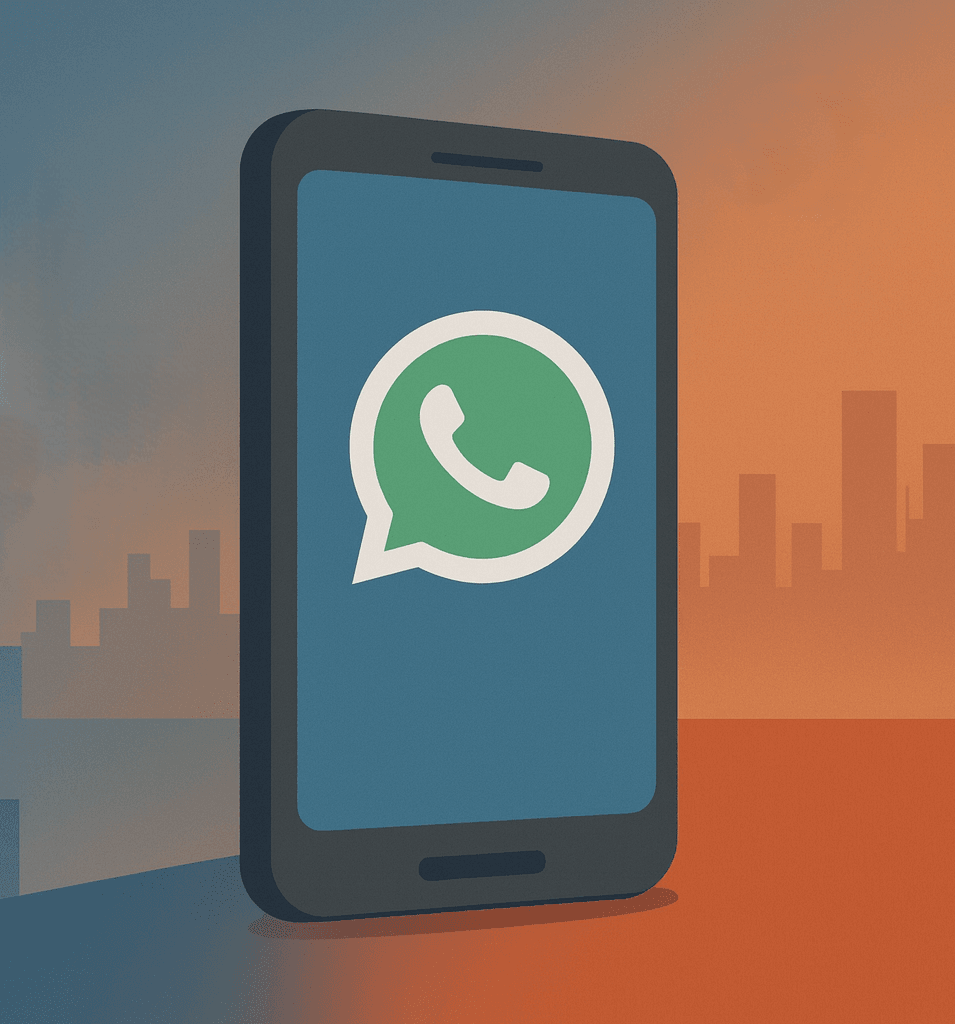 WhatsApp messages per day guesstimate